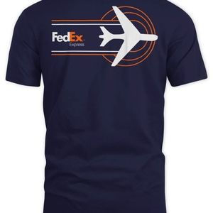 FedEx Express Airplane Logistics Shipping  Shirt M